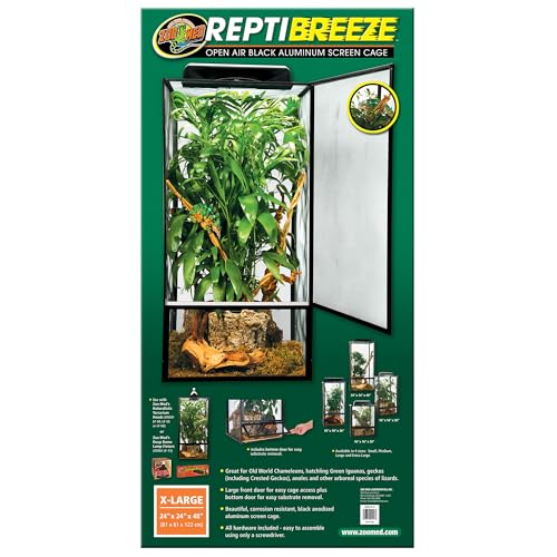 Zoo Med NT-13 ReptiBreeze Aluminium Terrarium 61 x 61 x 122 cm von Croci