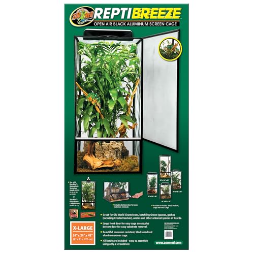 Zoo Med NT-13 ReptiBreeze Aluminium Terrarium 61 x 61 x 122 cm von Zoo Med