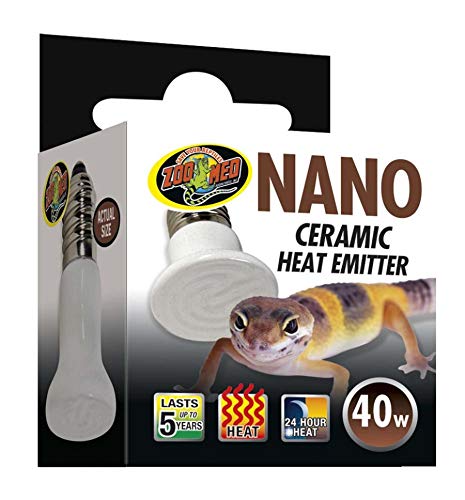 Zoo Med Nano Keramik-Heizstrahler, 40 W, 4 Stück von Zoo Med