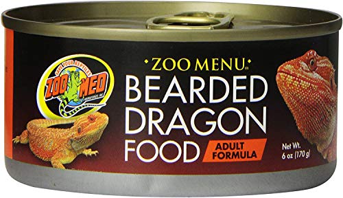 Zoo Med (6 Pack) Zoo Menu - Bearded Dragon Wet Food, Adult Formula 6-Ounce von Zoo Med