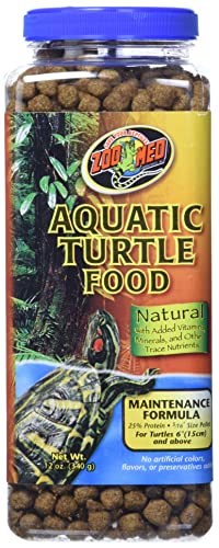 Zoo Med Natural Aquatic Turtle Food 340g, Futterpellets für Wasserschildkröten von Zoo Med