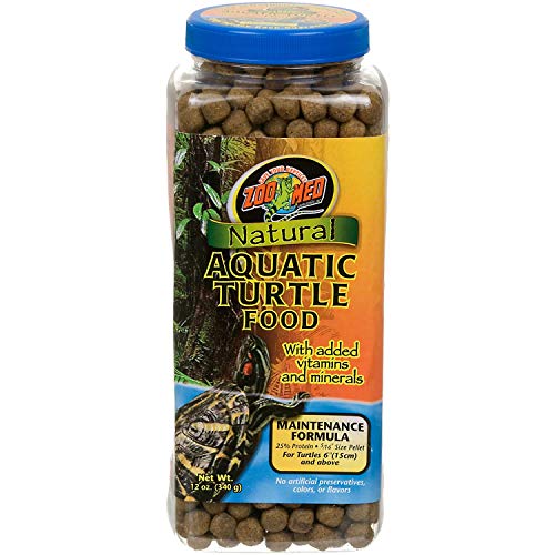 Zoo Med Natural Aquatic Turtle Food 340g, Futterpellets für Wasserschildkröten von Zoo Med