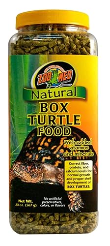 Zoo Med Natural Box Turtle Food 567g, Futterpellets für Dosenschildkröten von Croci