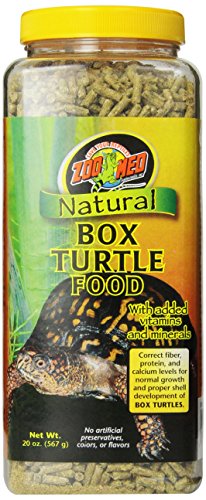 Zoo Med Natural Box Turtle Food 567g, Futterpellets für Dosenschildkröten von Croci