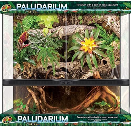Zoo Med Paludarium Sumpfkasten aus Glas und Metall zur Schaffung natürlicher Umgebung für exotische Tiere, Amphibien, Reptilien, 91 x 91 x 46 cm Zoo Med Paludarium Sumpfkasten aus Glas und Metall zur Schaffung natürlicher Umgebung für exotische Tiere, Amphibien, Reptilien, 91 x 91 x 46 cm von Zoo Med