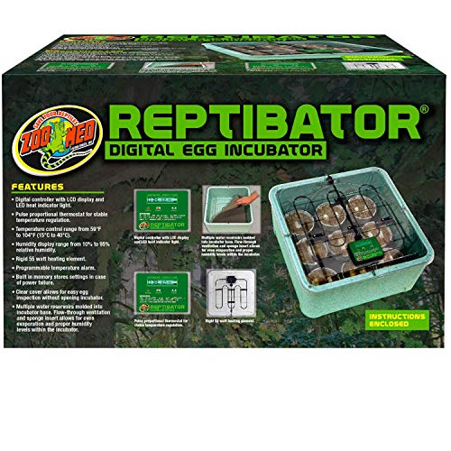 Zoo Med RI-10E Reptibator, digitale Brutstation für Reptilieneier von Zoo Med