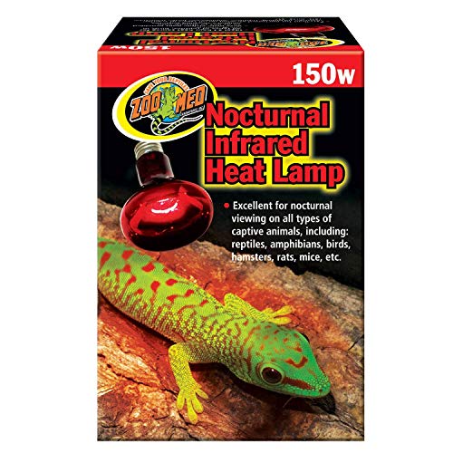 Zoo Med RS-150E Nocturnal Infrarot Strahler, 150W, Wärmequelle und Beleuchtung für Terrarien von Zoo Med