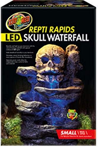Zoo Med Repti Rapids LED-Wasserfall-Schädel von Zoo Med