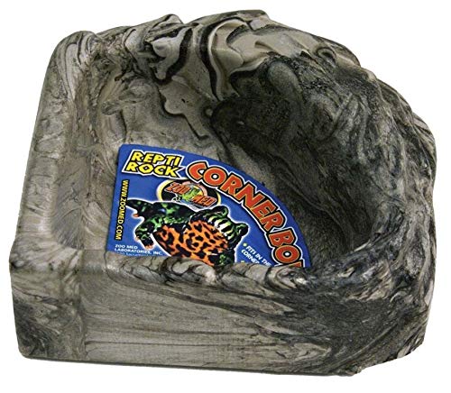 Zoo Med Repti Rock Ecknapf, groß, 22,9 cm lang x 22,9 cm breit von Zoo Med