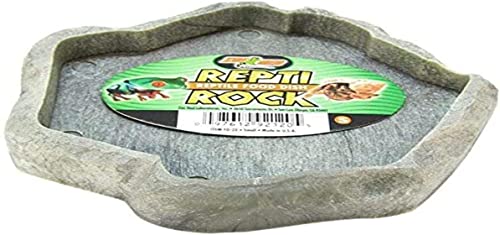 Zoo Med Repti Rock Reptilien-Futternapf Futterschale, klein, 14 cm lang x 12,7 cm breit, 4 Stück Zoo Med Repti Rock Reptilien-Futternapf Futterschale, klein, 14 cm lang x 12,7 cm breit, 4 Stück von Zoo Med