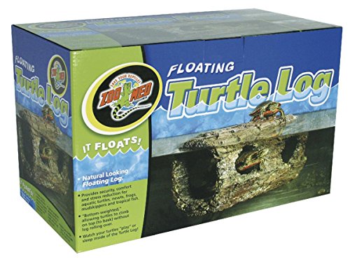 Zoo Med TA-40E Floating Turtle Log, schwimmendes Versteck für Wasserschildkröten, Amphibien von Zoo Med