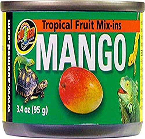 Zoo Med Tropical Fruit Mix-ins Mango, Ergänzungsfuttermittel für Reptilien von Zoo Med