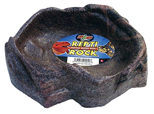 Zoo Med WD-40E Repti Rock Water Dish, 9 x 7 x 2.25 zoll, LG, Wassernapf für Reptilien Zoo Med WD-40E Repti Rock Water Dish, 9 x 7 x 2.25 zoll, LG, Wassernapf für Reptilien von Zoo Med