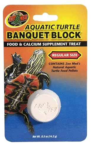 Zoomed Aquatic Turtle Banquet Block Giant Size von Zoo Med