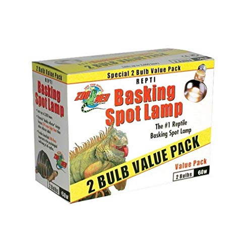 Zoomed SL2-60e Repti Basking Spot Lampe Value Pack, 2 x 60 W von Zoo Med