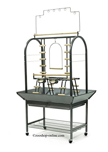 Zoo-Shop Papageien Freisitz F3-102x67x190cm- von Zoo-Shop