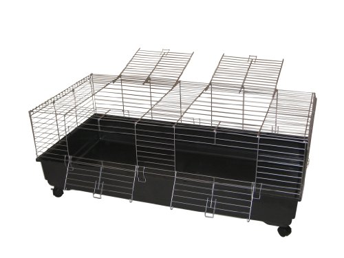 Zoo-Shop XXL Kaninchenkäfig Nagerkäfig Hasenkäfig 140cm Zoo-Shop XXL Kaninchenkäfig Nagerkäfig Hasenkäfig 140cm von Zoo-Shop