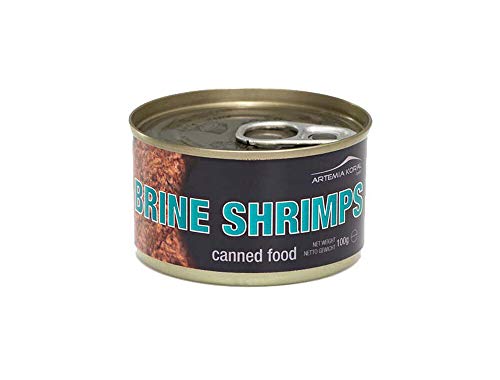 ZooMenu 15110 Konservierte Brine Schrimps Zierfischfutter 100 g Dose 10 STK von ZooMenu
