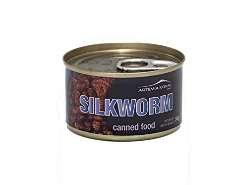 ZooMenu Artemia Konservierte Seidenraupen Canned Silkworm 34 g Dose 15160 24-TLG.Set von ZooMenu