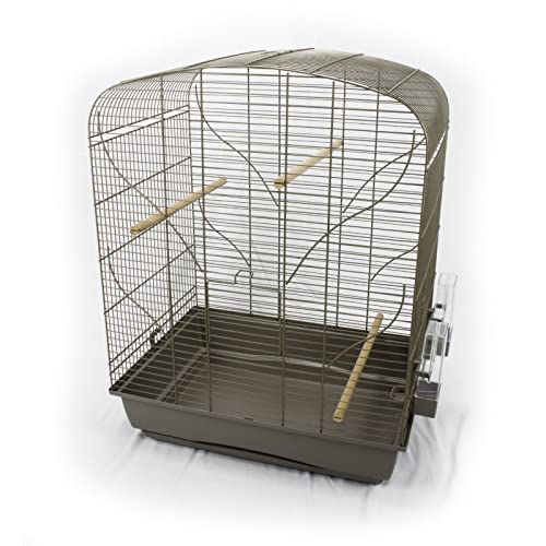 Premium Vogelkäfig Käfig Bella 71x54x39cm Wellensittich Kanarien Vogelhaus Vogelbauer Luxus NEU von ZooPaul