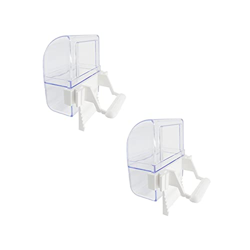 ZooPaul 2er-Set Futter- oder Wassernapf für Vogelkäfig weiß ZooPaul 2er-Set Futter- oder Wassernapf für Vogelkäfig weiß von ZooPaul