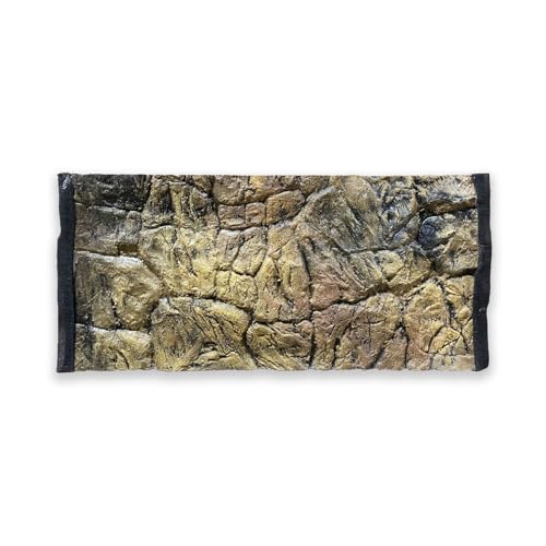 ZooPaul 3D Aquarium Rückwand dünn 80x40 / 77x36cm Aquarienhintergrund Hintergrund von ZooPaul