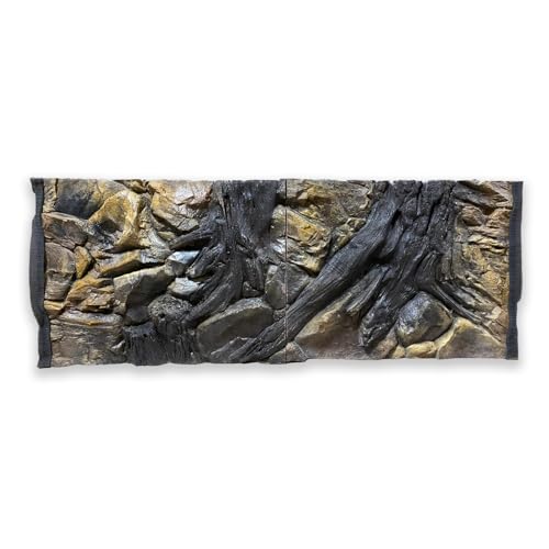 ZooPaul Aquarium Rückwand 3D Wurzel 120x50 cm von ZooPaul