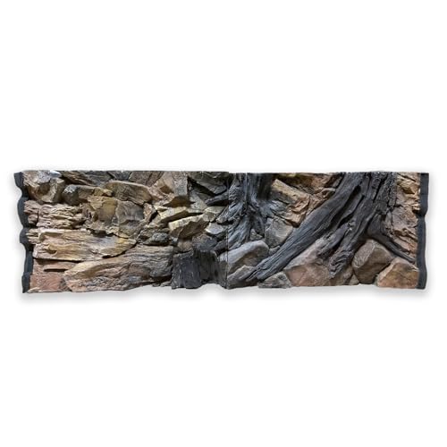 ZooPaul Aquarium Rückwand 3D Wurzel 150x50cm von ZooPaul