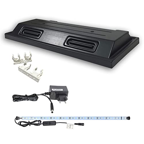 ZooPaul Aquarium Terrarium Abdeckung Verschiedene Größen Pflanzenlicht Lampe Beleuchtung Deckel LED (100x40 1x LED) von ZooPaul