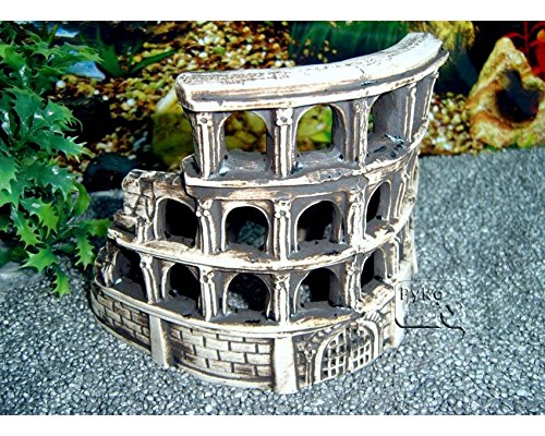 ZooPaul Deko Aquarium Arena Höhle Fische Keramik Dekoration Koloseum römische Ruine Neu ZooPaul Deko Aquarium Arena Höhle Fische Keramik Dekoration Koloseum römische Ruine Neu von ZooPaul
