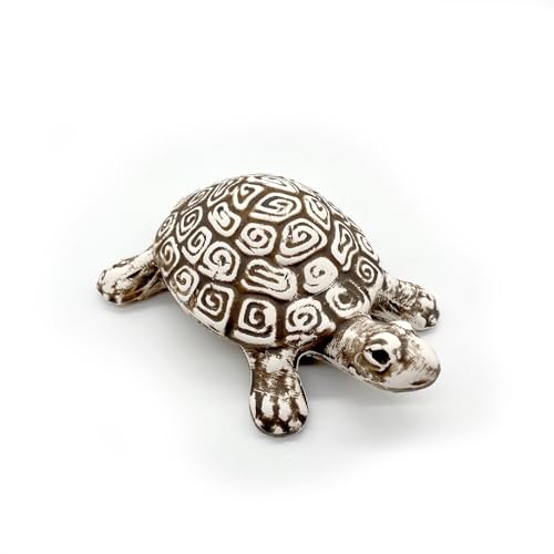 ZooPaul Keramik Deko Dekoration Aquarium Terrarium Schildkröte Turtle groß 11x14x6cm (L/B/H) von ZooPaul