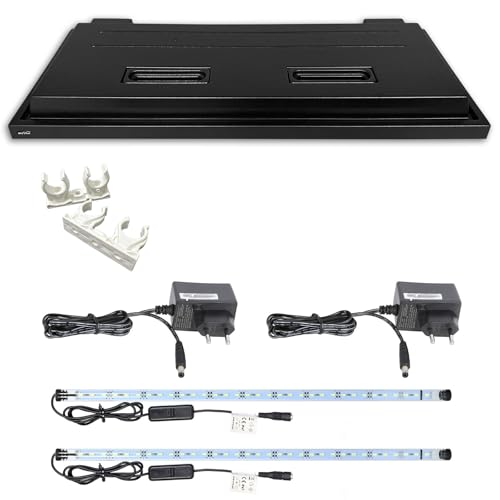 ZooPaul MLineLEDAbdeckung (100x40cm 2X LED weiß) von ZooPaul