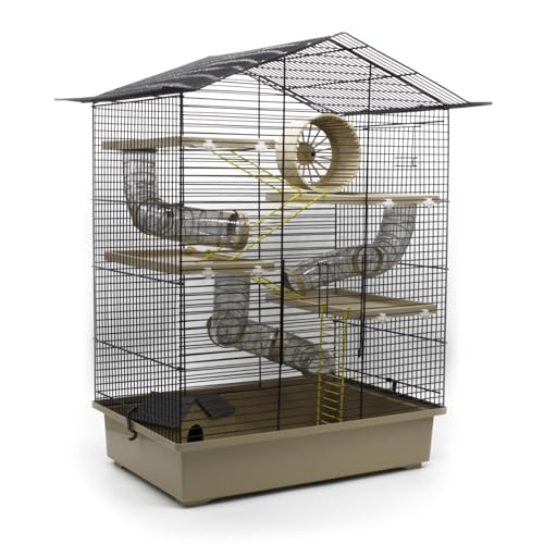 ZooPaul Nagerkäfig Käfig XXL ca 67x49x32cm mit Zubehör beige Maus Hamster Käfig Ratte NEU ZooPaul Nagerkäfig Käfig XXL ca 67x49x32cm mit Zubehör beige Maus Hamster Käfig Ratte NEU von ZooPaul