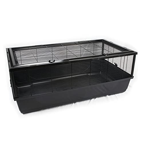 ZooPaul Premium XXL Hasenkäfig Bernie 100cm Meerschweinchen Kaninchenkäfig Hamster Käfig schwarz ZooPaul Premium XXL Hasenkäfig Bernie 100cm Meerschweinchen Kaninchenkäfig Hamster Käfig schwarz von ZooPaul