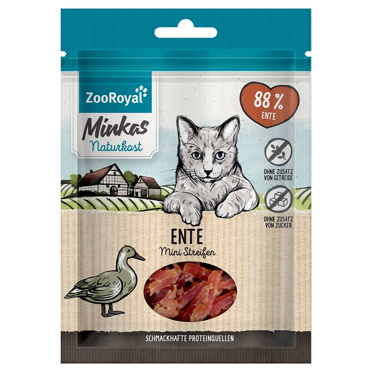 ZooRoyal Minkas Naturkost Mini Streifen Ente 50g ZooRoyal Minkas Naturkost Mini Streifen Ente 50g von ZooRoyal Minkas Naturkost