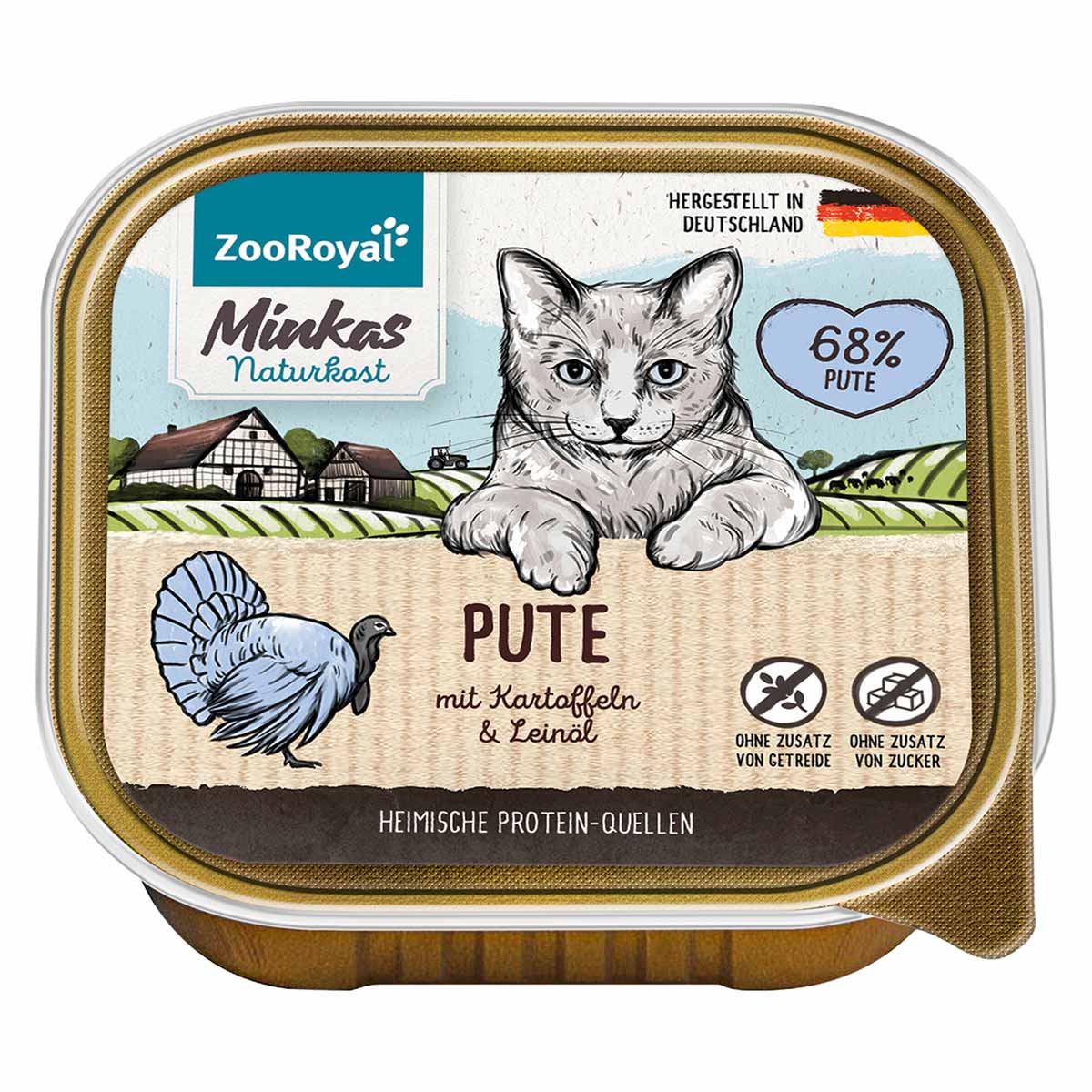 ZooRoyal Minkas Naturkost Pute mit Kartoffeln 100g ZooRoyal Minkas Naturkost Pute mit Kartoffeln 100g von ZooRoyal Minkas Naturkost