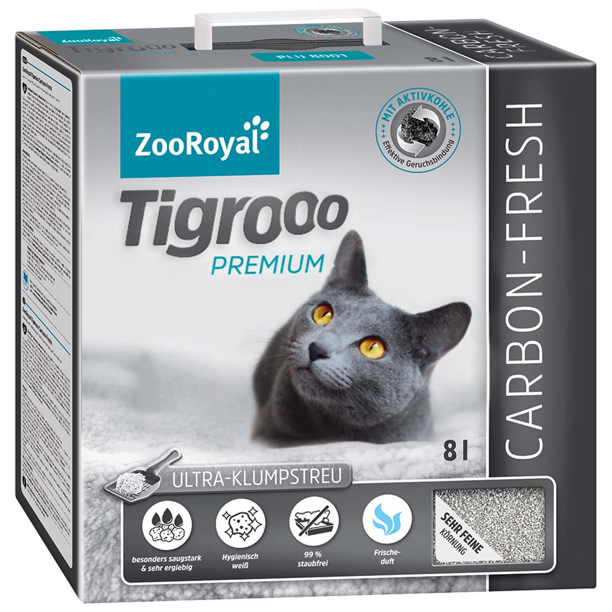 ZooRoyal Tigrooo Carbon-Fresh 8L von ZooRoyal Tigrooo