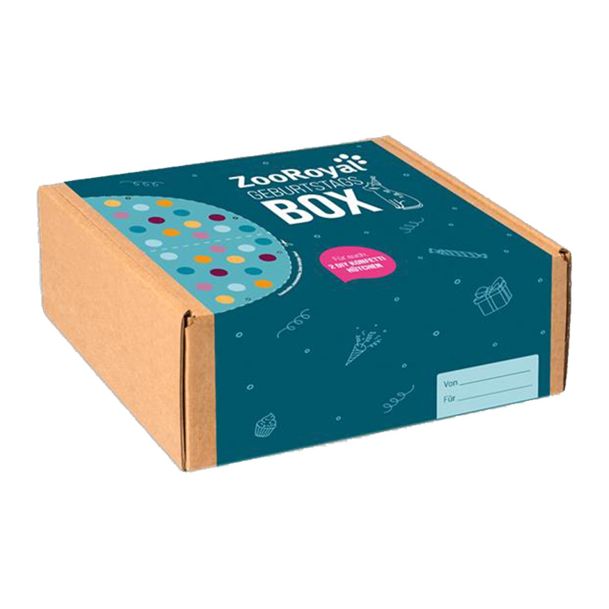 ZooRoyal Geburtstagsbox Katze von ZooRoyal Schatzkiste