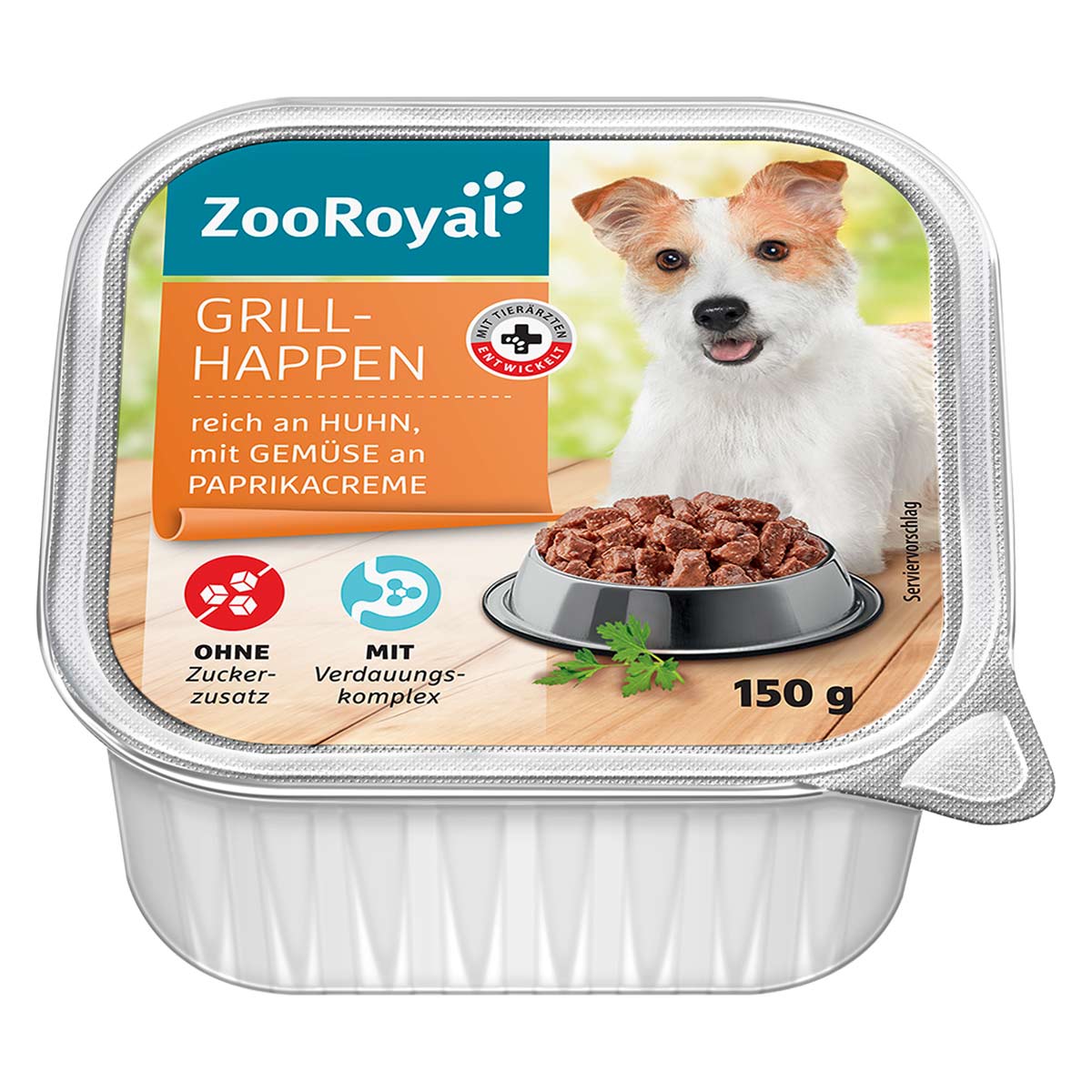 ZooRoyal Grillhappen reich an Huhn 11x150g von ZooRoyal