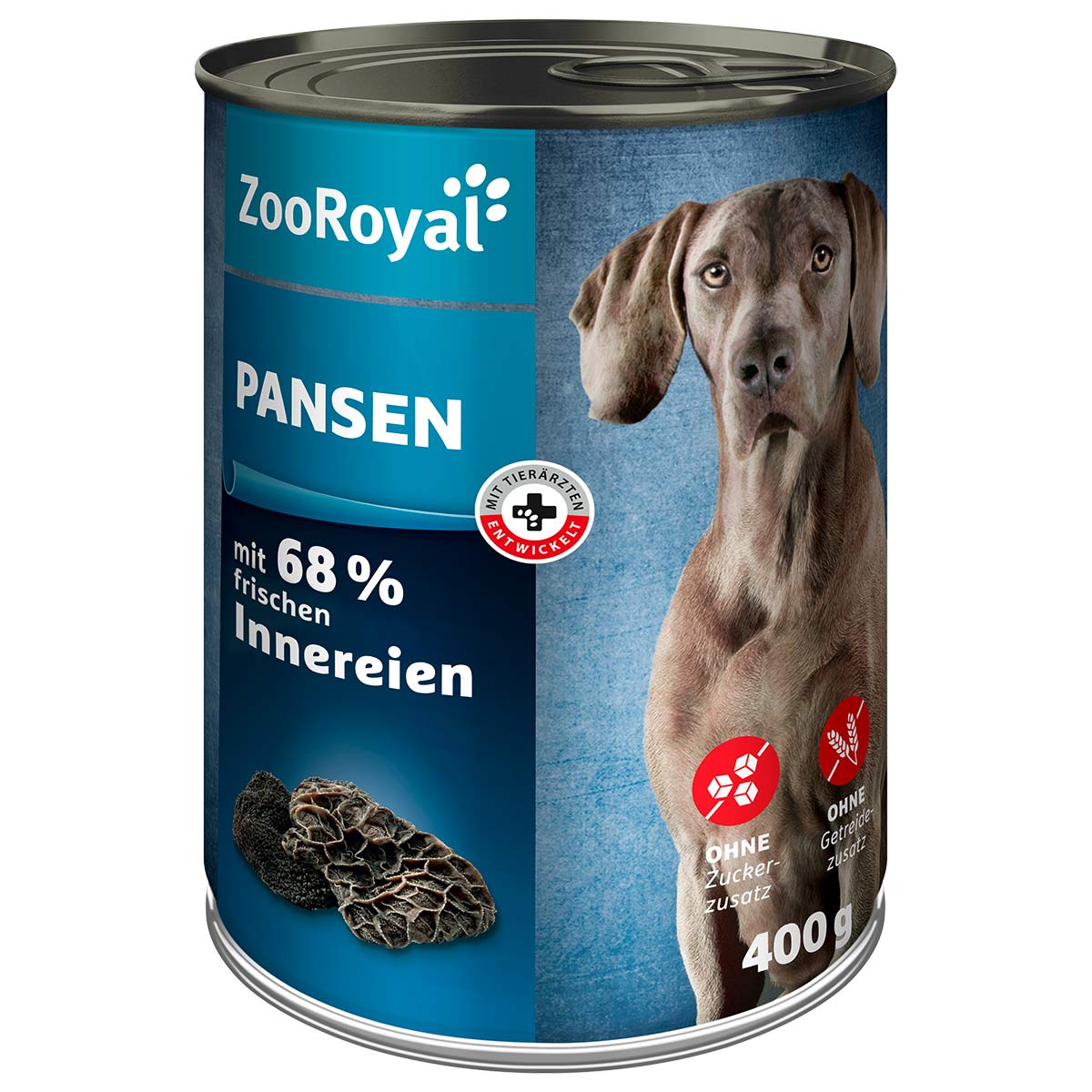 ZooRoyal Hunde-Nassfutter mit Pansen 6x400g von ZooRoyal