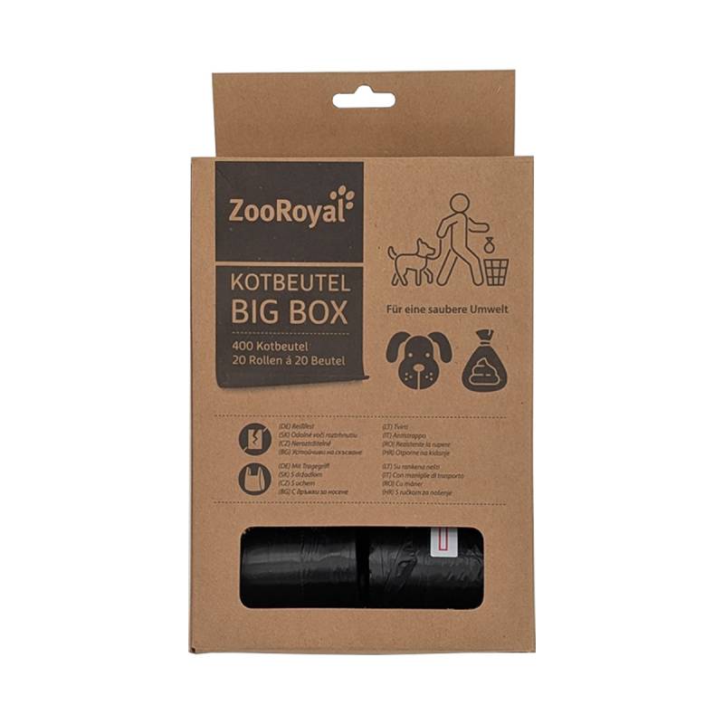 ZooRoyal Hundekotbeutel Big Box 20 Rollen á 20 Beutel von ZooRoyal
