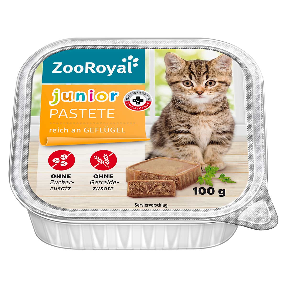 ZooRoyal Junior-Pastete reich an Geflügel 16x100g ZooRoyal Junior-Pastete reich an Geflügel 16x100g von ZooRoyal