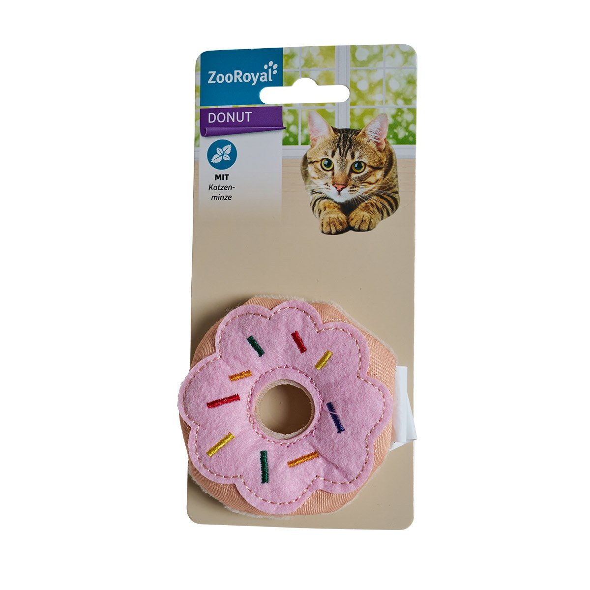 ZooRoyal Katzenspielzeug Donut mit Katzenminze ZooRoyal Katzenspielzeug Donut mit Katzenminze von ZooRoyal