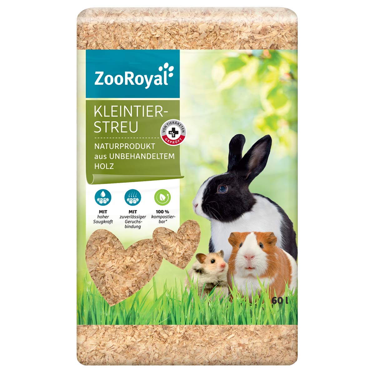 ZooRoyal Kleintierstreu 60 L von ZooRoyal