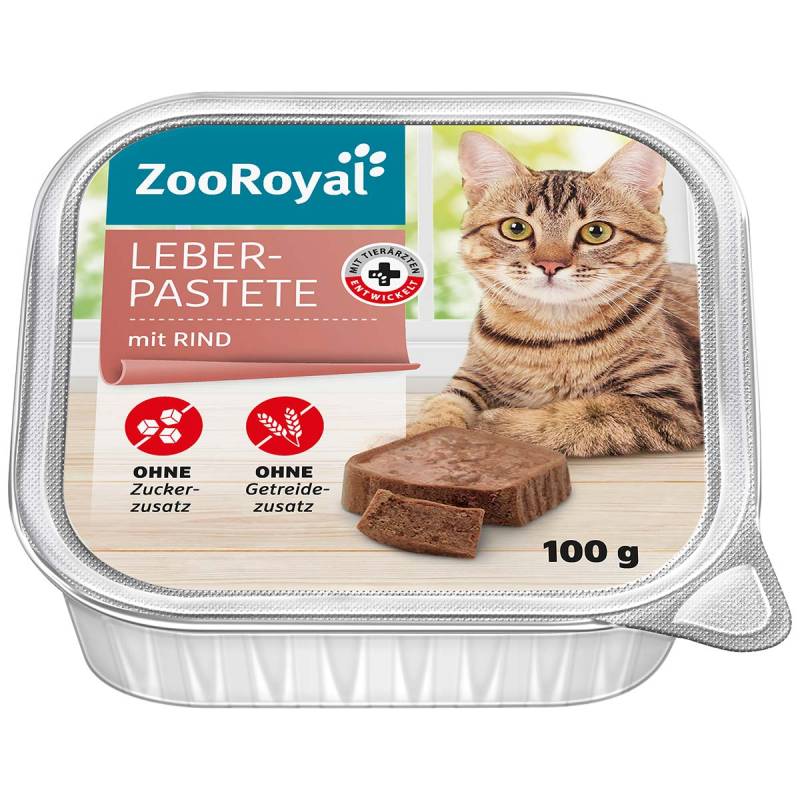 ZooRoyal Leberpastete mit Rind 16x100g von ZooRoyal