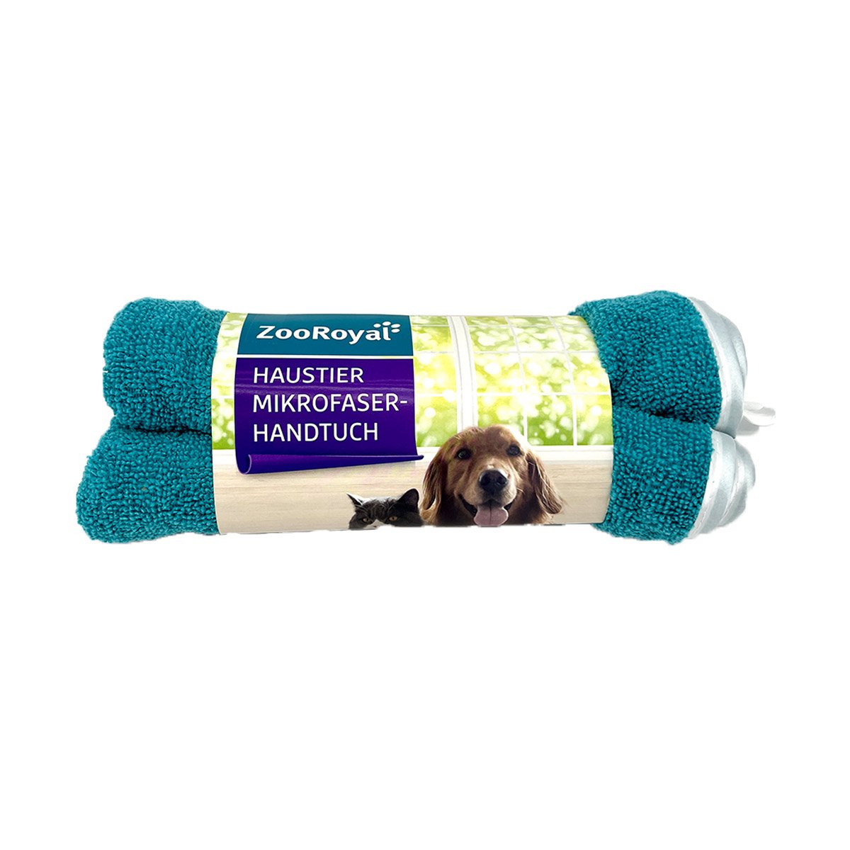 ZooRoyal Mikrofaser Handtuch petrol 100x70cm von ZooRoyal