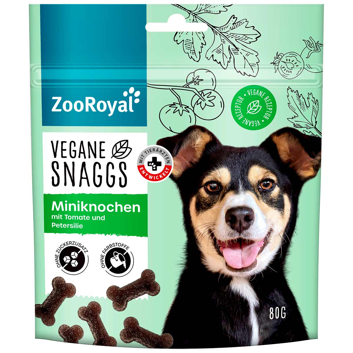 ZooRoyal Miniknochen vegan 80g von ZooRoyal