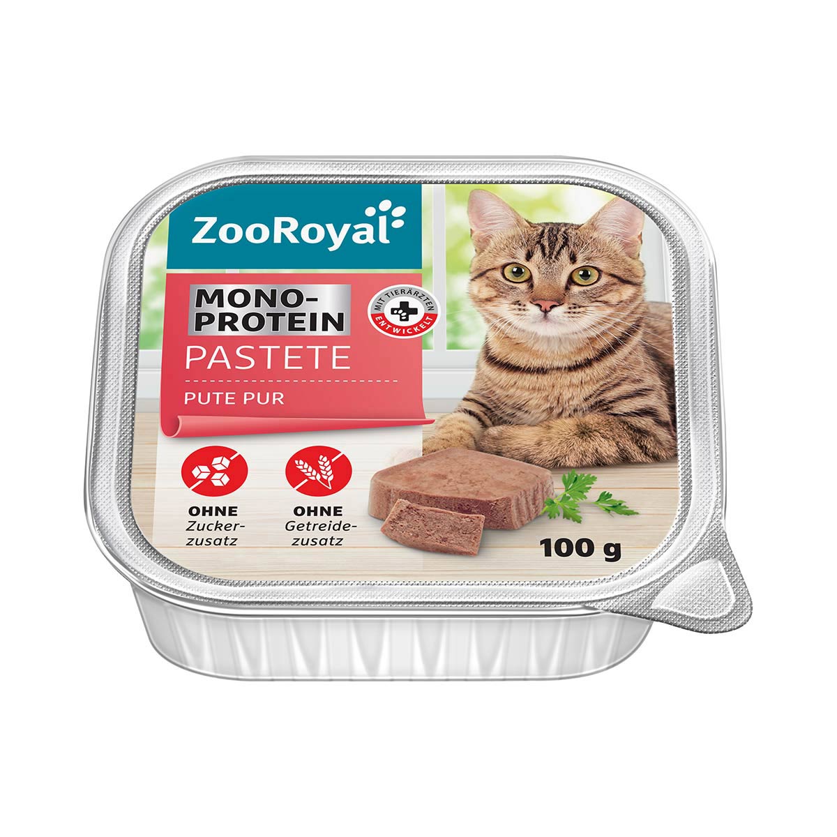 ZooRoyal Monoprotein Pastete Pute Pur 16x100g ZooRoyal Monoprotein Pastete Pute Pur 16x100g von ZooRoyal