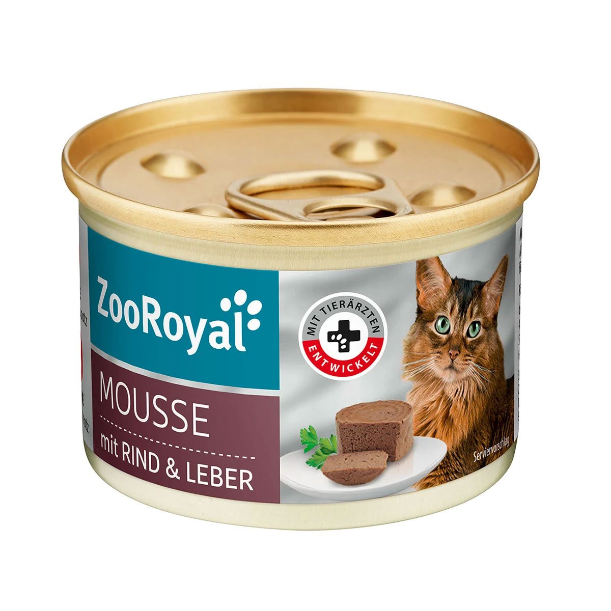 ZooRoyal Mousse Rind und Leber 12x85g von ZooRoyal