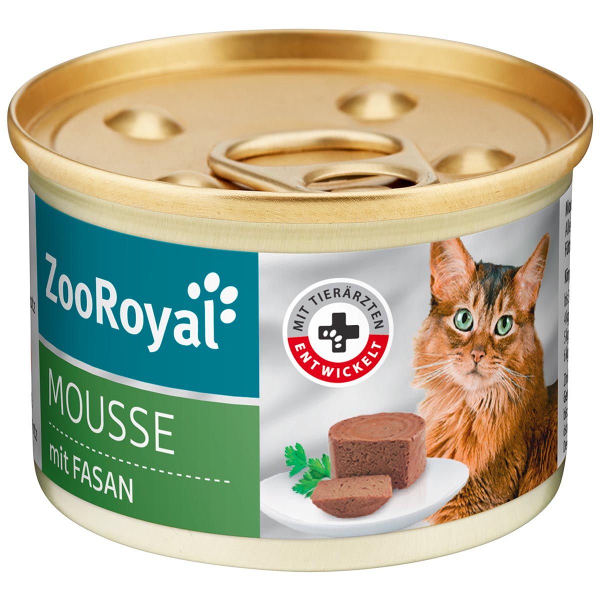 ZooRoyal Mousse mit Fasan 12x85g von ZooRoyal